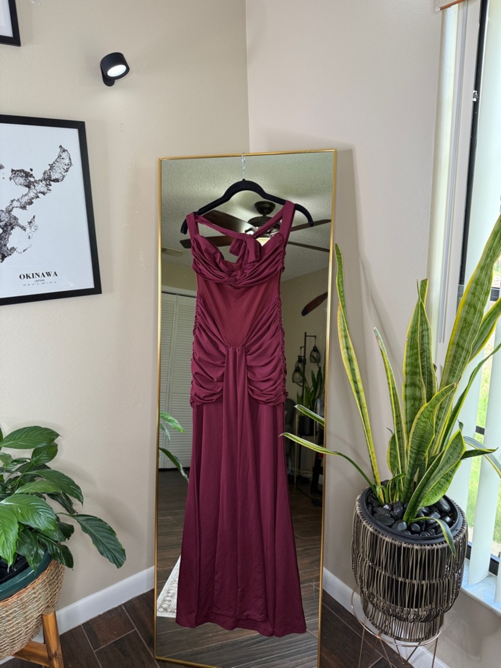 BABYBOO Vixen Maxi Dress - Cherry Lacquer - Picture 4 of 6